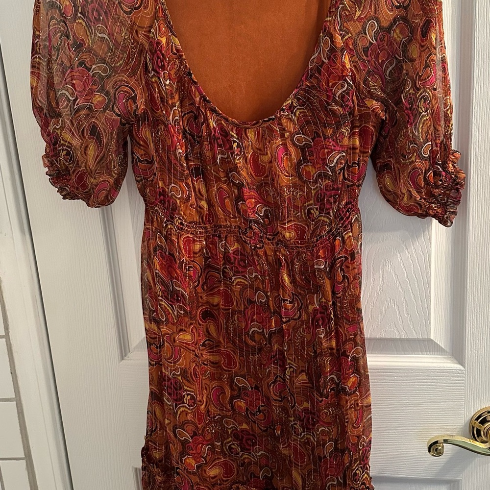 Elegant Multicolor Dress